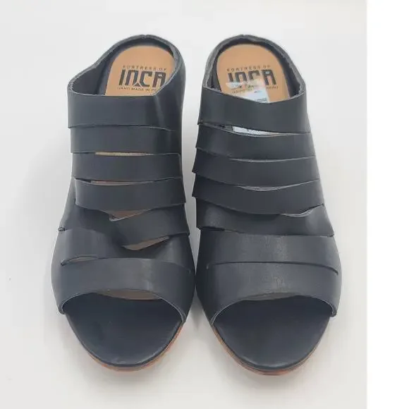 Fortress of Inca Gaby Leather Slide Shoes - Picture 3 of 6